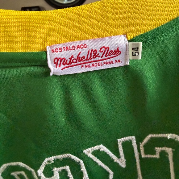 Reggie Jackson A’s Mitchell & Ness Jersey size 54 - Picture 11 of 11